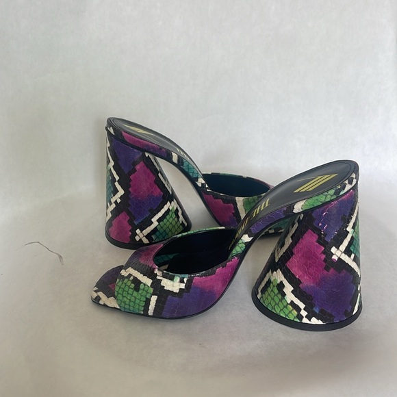 The Attico Luz multi snake effect mules size 36.5 - Picture 3 of 5